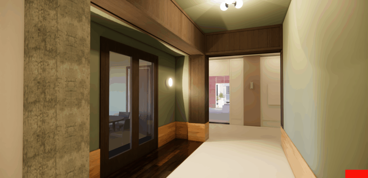 belle st gallery hall rendering